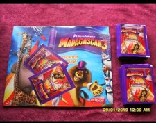 ALBUM VUOTO + 44 Bustine Sigillate MADAGASCAR 3 EDIBAS