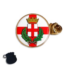 MILAN CITY MILANO FLAG COAT OF