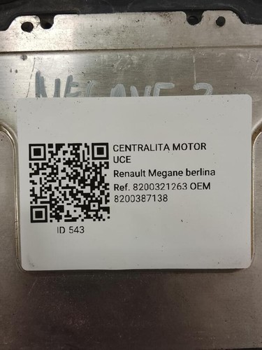8200387138 centralina motore