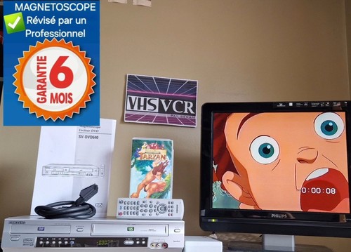 Magnetoscope dvd vhs samsung - magnetoscope, dvd/vhs