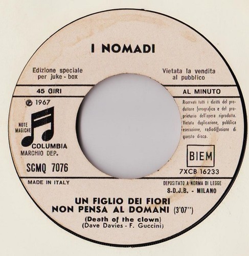 Nomadi un figlio dei - un,