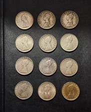 Moneta 500 Lire 3 Caravelle 1958-1960-1965-1966 Set 12 Monete Argento