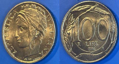 Italy 1996 100 - , lire