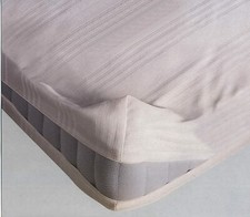 Coprimaterasso Matrimoniale fasciato a Sacco con Cerniera cotone ritorto