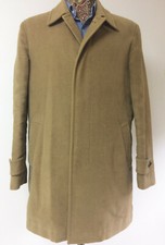 Paltò in fustagno tg. 50 slim imbottito usato eccellente giaccone stile Lardini