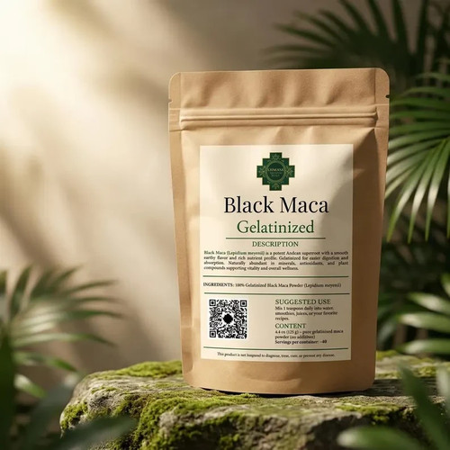 Maca nera polvere 100 - nera, 100%
