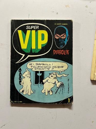 Super vip diabolik - diabolik, sansoni