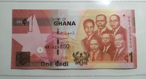 Banconote mondiali ghana - banconote, 1