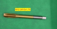 Maschio per Filettare a Mano e a Macchina M12 (M12x1,75) (12MA) Filetto Metrico