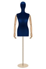 Busto donna sartoriale velluto