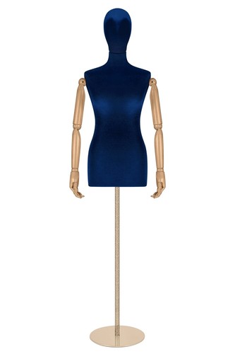 Busto donna sartoriale velluto