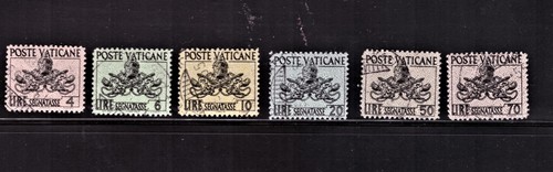 Vaticano 1954 segnatasse - vaticano., 1954,
