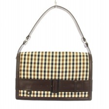 Borsa a mano AQUASCUTUM borsa a tracolla modello a quadri marrone beige...
