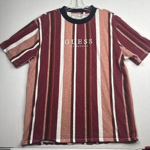 Guess originals striped logo - guess, t