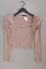 ✅ Zara camicia per le signore taglia 38, M marrone di cotone ✅