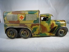 INGAP  rara  AMBULANZA Militare latta litografata1949