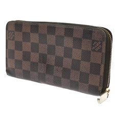 LOUIS VUITTON Portafoglio Zippy Zip Around Portafoglio Damier Ebene Marrone N60015 01CA400