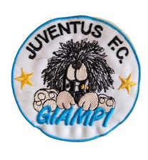 *HH* Toppa Patch Vintage Juventus Juve Giampi Mascotte Calcio Squadra Football