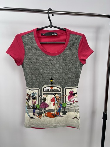 Shirt love moschino taglia 2 - t-shirt,
