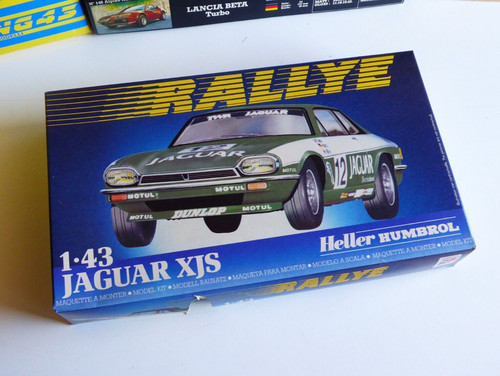Heller humbrol kit - humbrol, jaguar