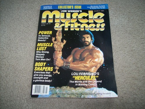 Vtg muscle fitness 1983 - muscle,