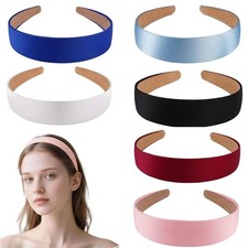 GXGM 6 Pezzi Cerchietto Capelli Donna Cerchietti Colori In Raso Ragazze