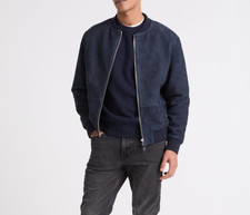 Giubbotto pelle scamosciata