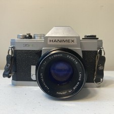 HANIMEX 35-SL fotocamera reflex vintage pellicola 35 mm obiettivo 55 mm f/1.7 Japan 35SL funziona