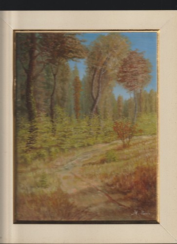 Quadro dipinto olio firmato - ad,