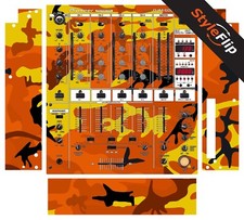 Pioneer DJM-600 Skin | Arancione Mimetico | Decalcomania Protettiva | StyleFlip Skins