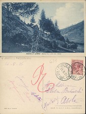 PONTE DI LEGNO,BAITA FRA I PINI,VIAGGIATA 1926 - F.P.-LOMBARDIA(BS) N.43583