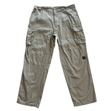 Pantaloni cargo pelle pelle
