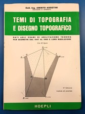 temi di topografia e disegno topografico 2 ed hoepli 1966 Agostini 