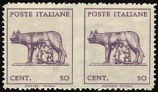 Lente d'ingrandimento filigranata coppia orizzontale varietà