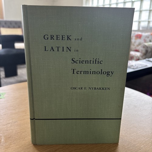 Greek and latin scientific - greek,