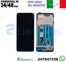 DISPLAY LCD CON FRAME MOTOROLA MOTO G55 XT2435 ORIGINALE