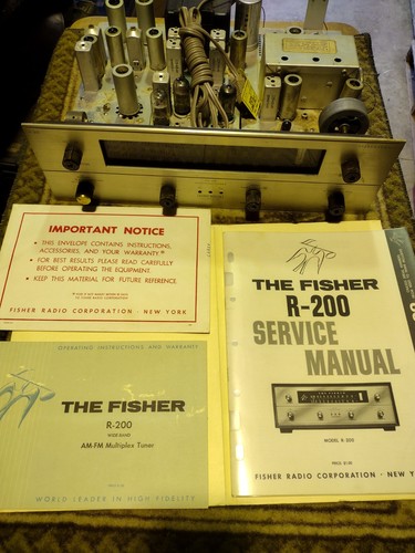 The fisher 200 - the, r-200