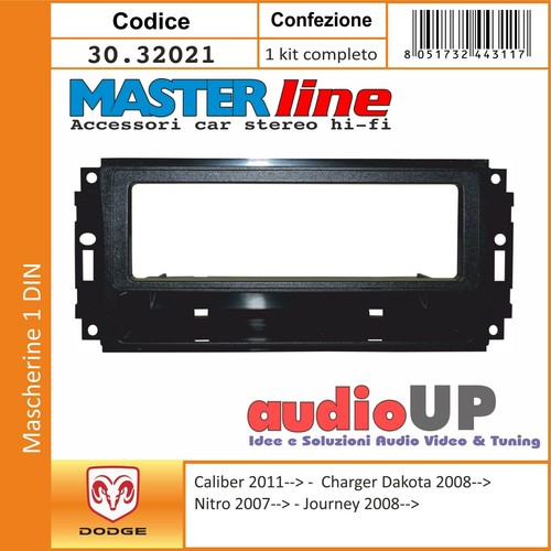 Mascherina autoradio din - 1,
