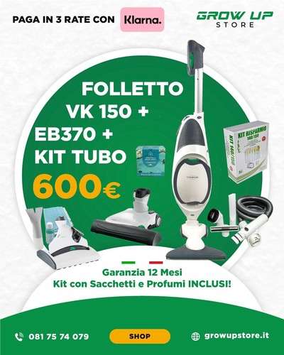 Nuovo vorwerk folletto 150 - nuovo, vk