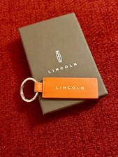 Lincoln Auto Leather Keychain