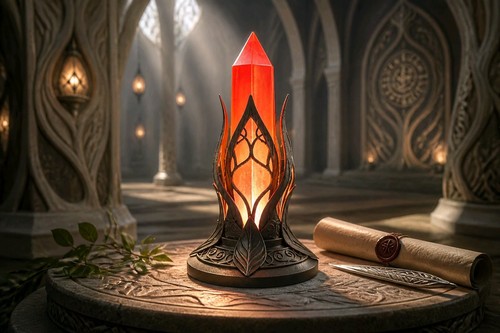 Lampada ispirata agli elfi