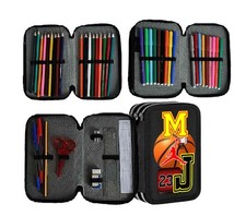 Astuccio jordan portacolori 3 cerniere zip24062202