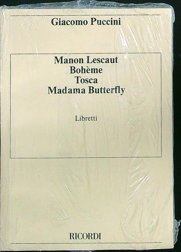 Manon lescaut boheme tosca - boheme,