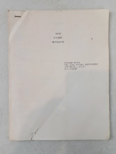 Vintage 1965 basic builder - vintage,