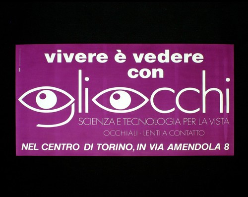 Gli eyes torino poster - gli,