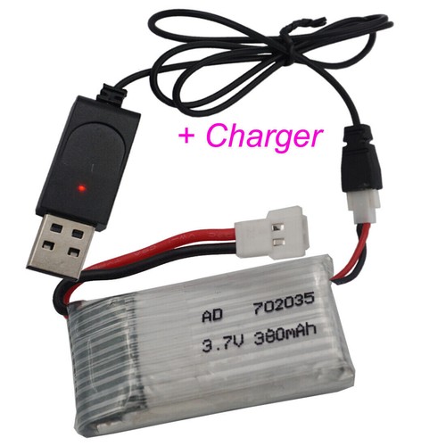 Batteria lipo 380mah 25c - 3.7v,