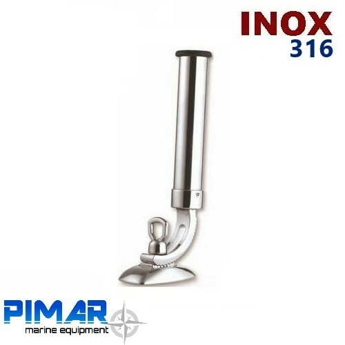 Porta canna inox pesca - canna,