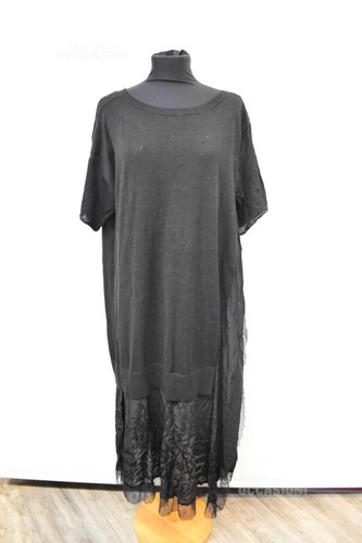 Women twin set black dress - set,