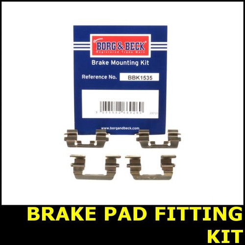 Brake pad fitting kit front - pad,