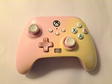Power A Controller Cablato Per Xbox Series X/s- Giallo Rosa Come Nuovo 